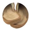 Men's leather slippers, durable Men's home slippers made of natural leather - GOLD LINE 40