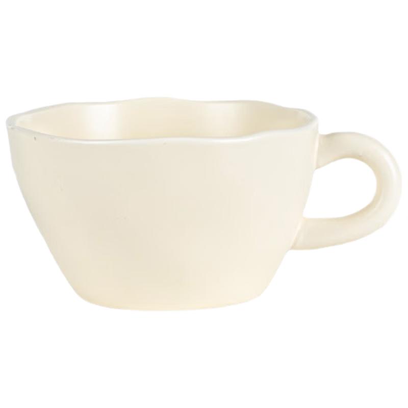 Creative Healing Irregular Glass Coffee & Yogurt Cup Set