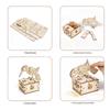 Wooden Woodpecker Toothpick Holder 3D Puzzle DIY Creative Building Blocks Toy