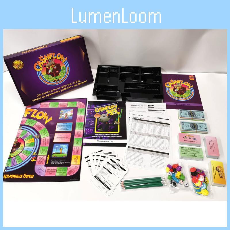 Cashflow Card Game Investment Financial For Family And Friends