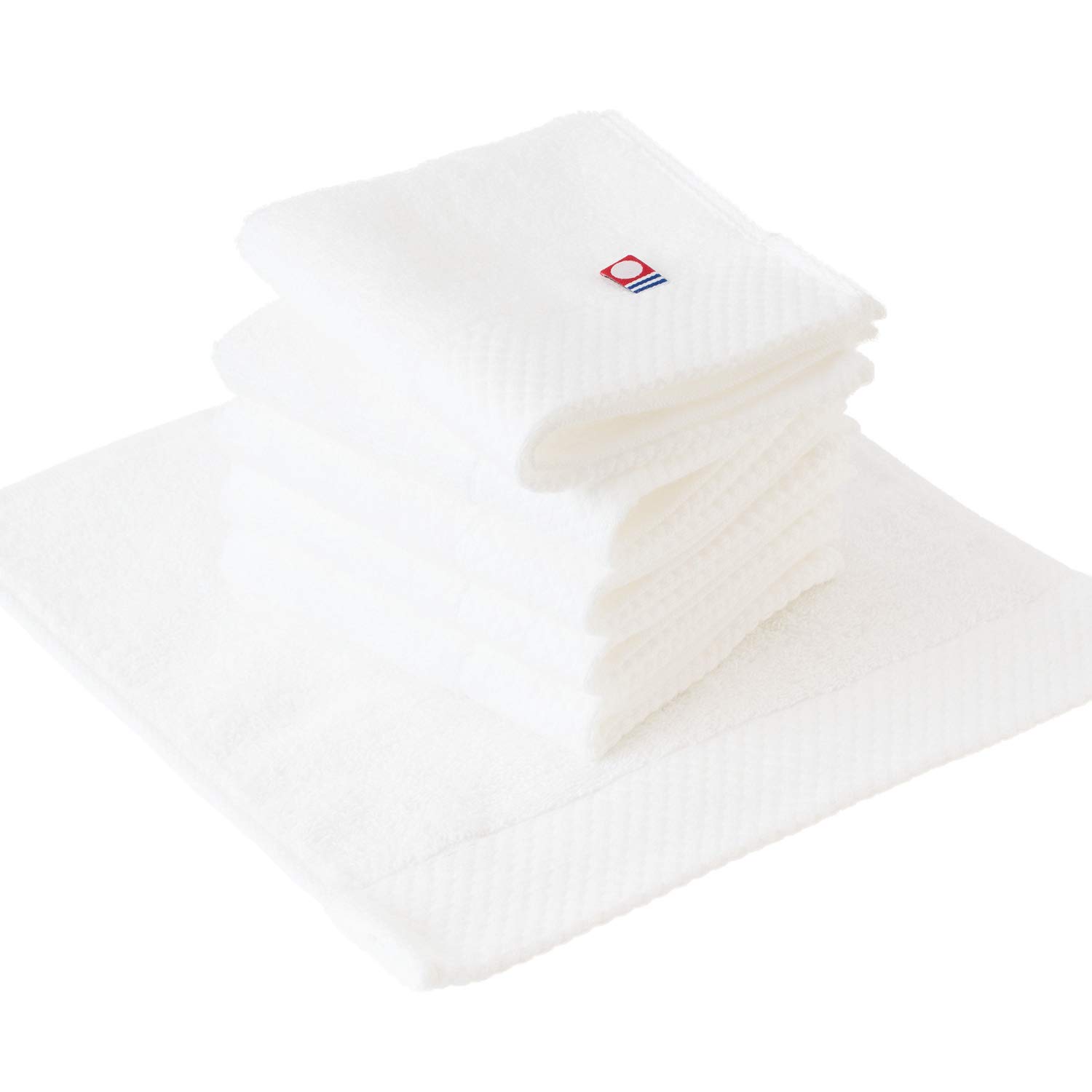 

Bloom Imabari Towel Certified Mini Set of Ciel Mini Indoor Made in Japan Handkerchiefs, 6, Towels, Hotel-Grade, Absorbent, Quick-Drying, Drying, 100%