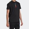 Adidas Originals Trefoil Comfort Tag Short Sleeve T-Shirt Men Tops Black FS7346