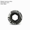 Fixing Bolt Bike Crank Arm Fixing Bolt Bicycle Crankset Nut Crank Bolt Cover Bike Crank Cover Screw