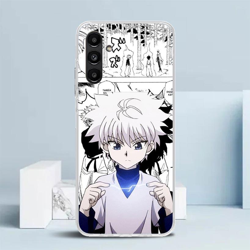 Killua HunterX Phone Case For Samsung Galaxy A17 A37 A57 A16 A15 A14 A13 A56 A55 A54 A53 A36 A35 A34 A33 A26 A25 A24 A23 Galaxy