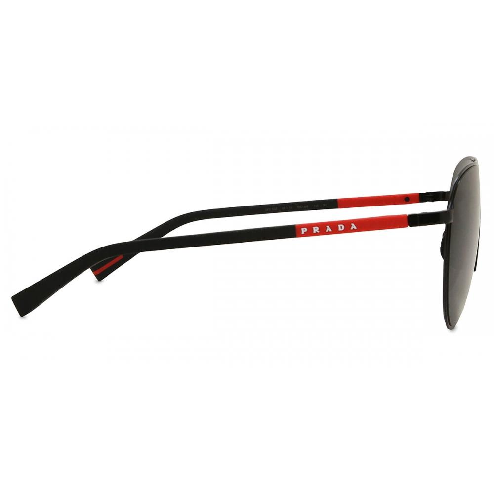 Prada Linea Rossa Ps53zs 1bo06f Men Sunglasses
