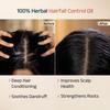 Vedix Keshamrut Herbs Infused Ayurvedic Hair Oil With Bhringraj, Amla & Rosemary I Control Hair Fall & Boost Hair Growth I 16+ Whole Herbs, Leave