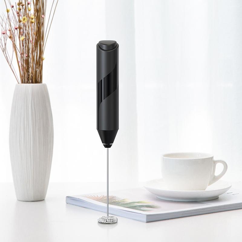 1PC Schiumatore Elettrico per Latte, Frusta per Bevande, Frusta per Uova, Frusta per Latte, Agitatore per Cottura in Cucina