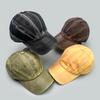 Gebrochener Stil Gestreifte Bandhnu Einfarbige Baseballkappen Neu Herren Damen Sonnenschutz Persönlich Vielseitig Used Fashion Retro Schirmmützen
