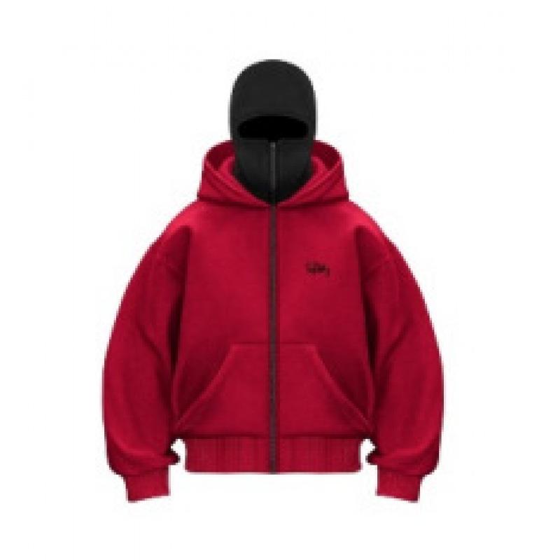 Trendy Y2K Unisex Plush Double Hood Sweatshirt – Unique Autumn/Winter Design
