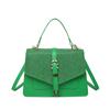 Popular fashion single shoulder oblique span small square bag retro foreign style women's bag 2025 new spring texture Korean version handbag