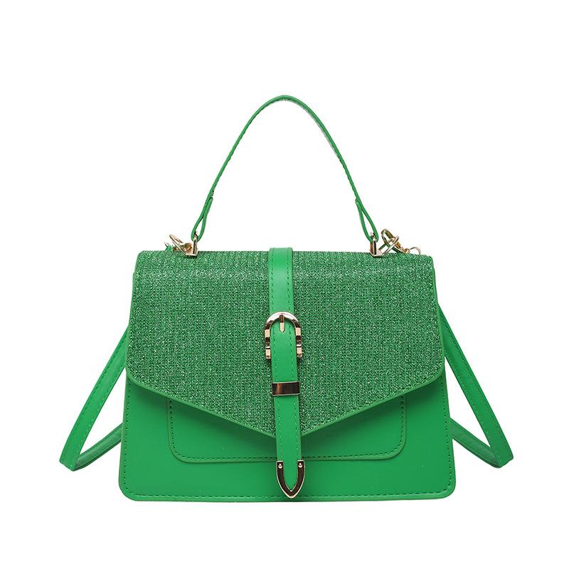 Popular Fashion Single Shoulder Oblique Span Small Square Bag Retro Foreign Style Women's Bag 2025 New Spring Texture Korean Version Handbag