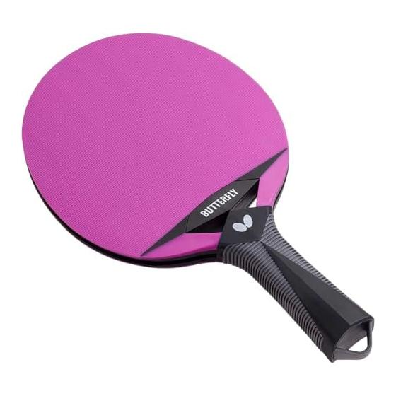 Butterfly Table Tennis Rubber Racket Butterfly Outdoor Racket with 2 Balls 77350