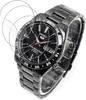 Relógio Automático Masculino Hongwu Seiko 5 Preto Snke03kc Película Protetora Alta Sensib