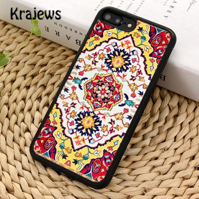 Ancient Floral Tiles Phone Case Cover For iPhone 17 Air 16 15 14 plus 12 13 pro max coque Shell Fundas