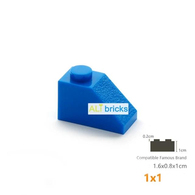 20Pcs   MOC Parts 3040 Slope 45° 2 X 1 Compatible Bricks DIY Assmble Building Blocks Particle Kid Puzzle Brain Toy Gift