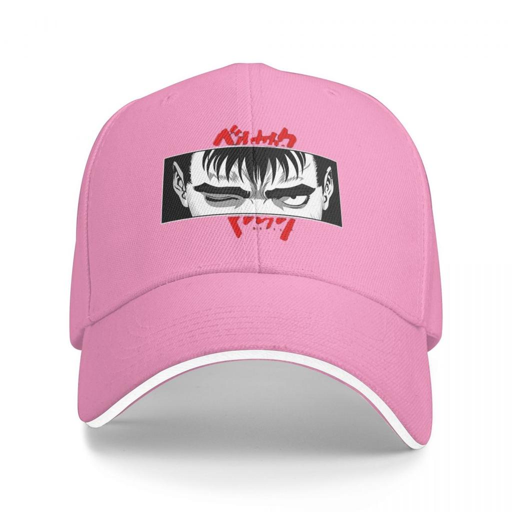 Unisex Czapki z daszkiem Japońskie Anime Berserk Logo Outdoor Streetwear Letnie Sportowe Czapki Baseballowe Hip Hopowa Czapka Casquette Czapki