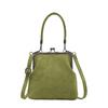 Niszbowa Torebka Ręczna w Stylu Retro i Casual, w Kontrastowych Kolorach, Jednoramienna Torebka Crossbody
