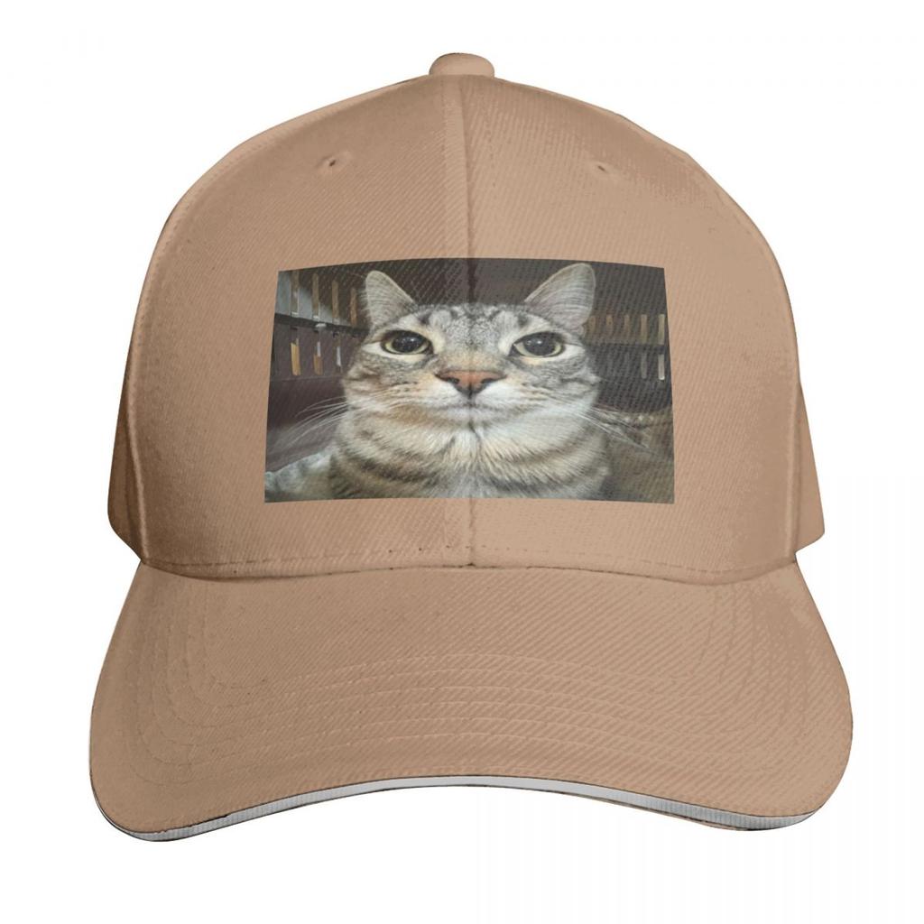 Cat looking directly at you Baseball Cap sun hat western Hat Hat Unisex For The Sun Hood Women Unisexs