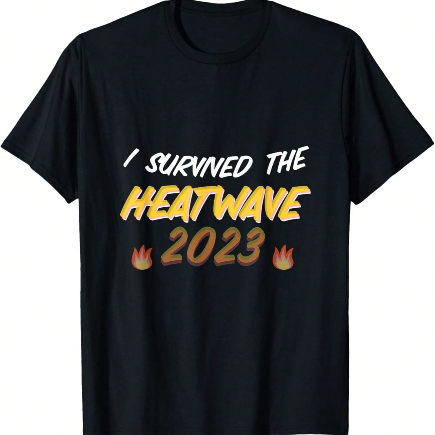 I Survived The Heatwave 2023 T-Shirt S разноцветный
