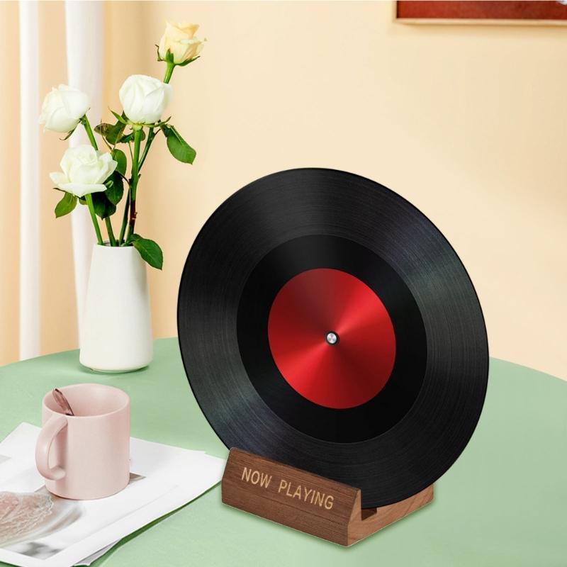 Scaffale in Legno Massello per CD e DVD Stand Compatto Espositore per Vinili Organizzatori per Decorazione Domestica e Appassionati di Musica