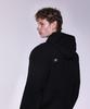 (Rrc Campaign) Crop Knit Waffle Hoodie (Black)