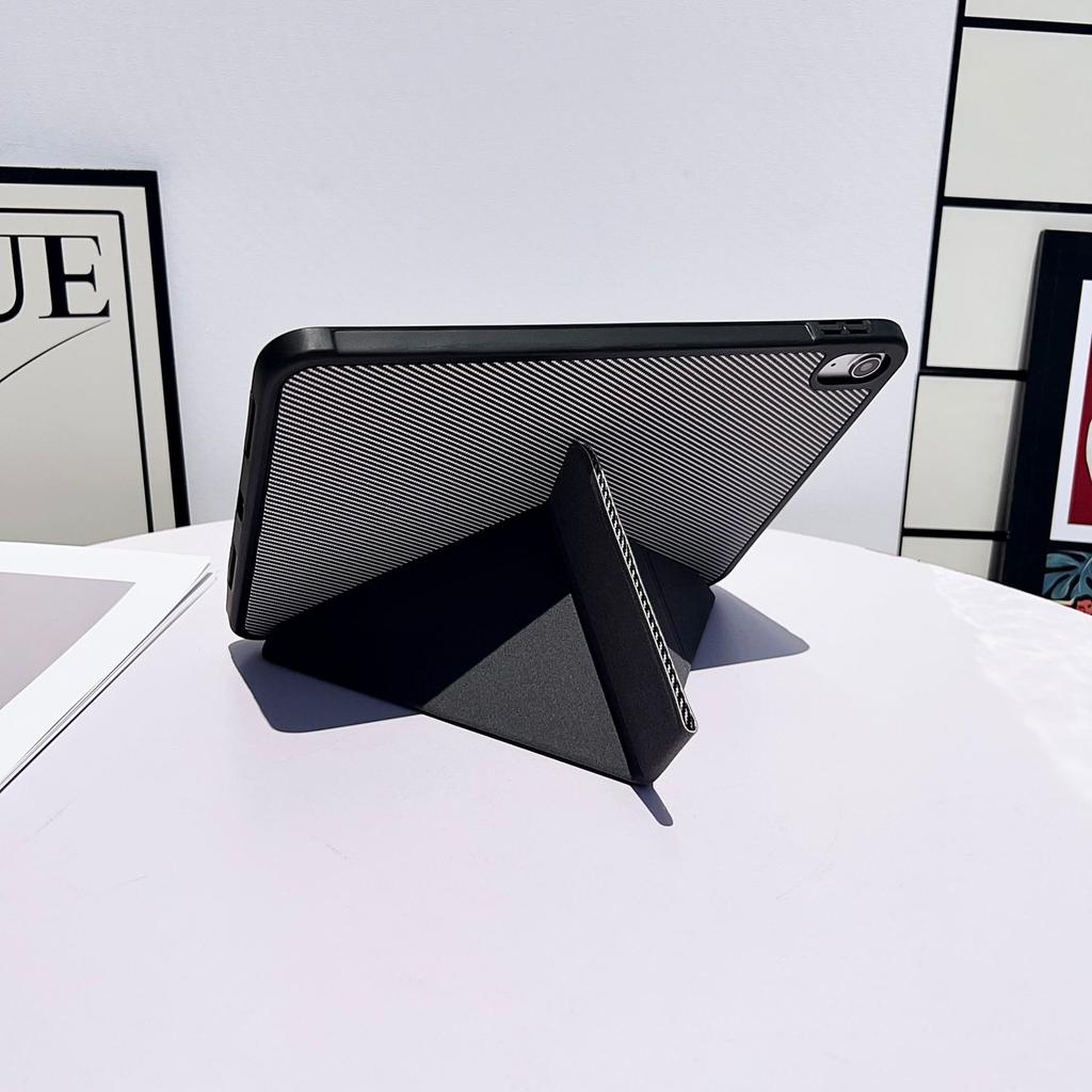 Y-Fold Carbon Fiber iPad Mini 6 Case, 2025 Model, 10th Gen Compatible