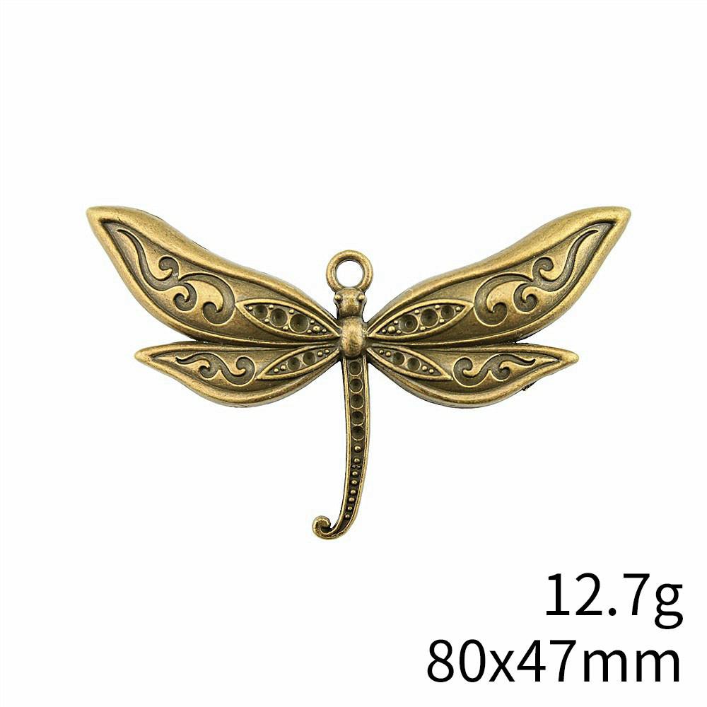 Birthday Gifts Charms Bracelet Italian Dragonfly Charms Pendant Backpack Pendant Accessories