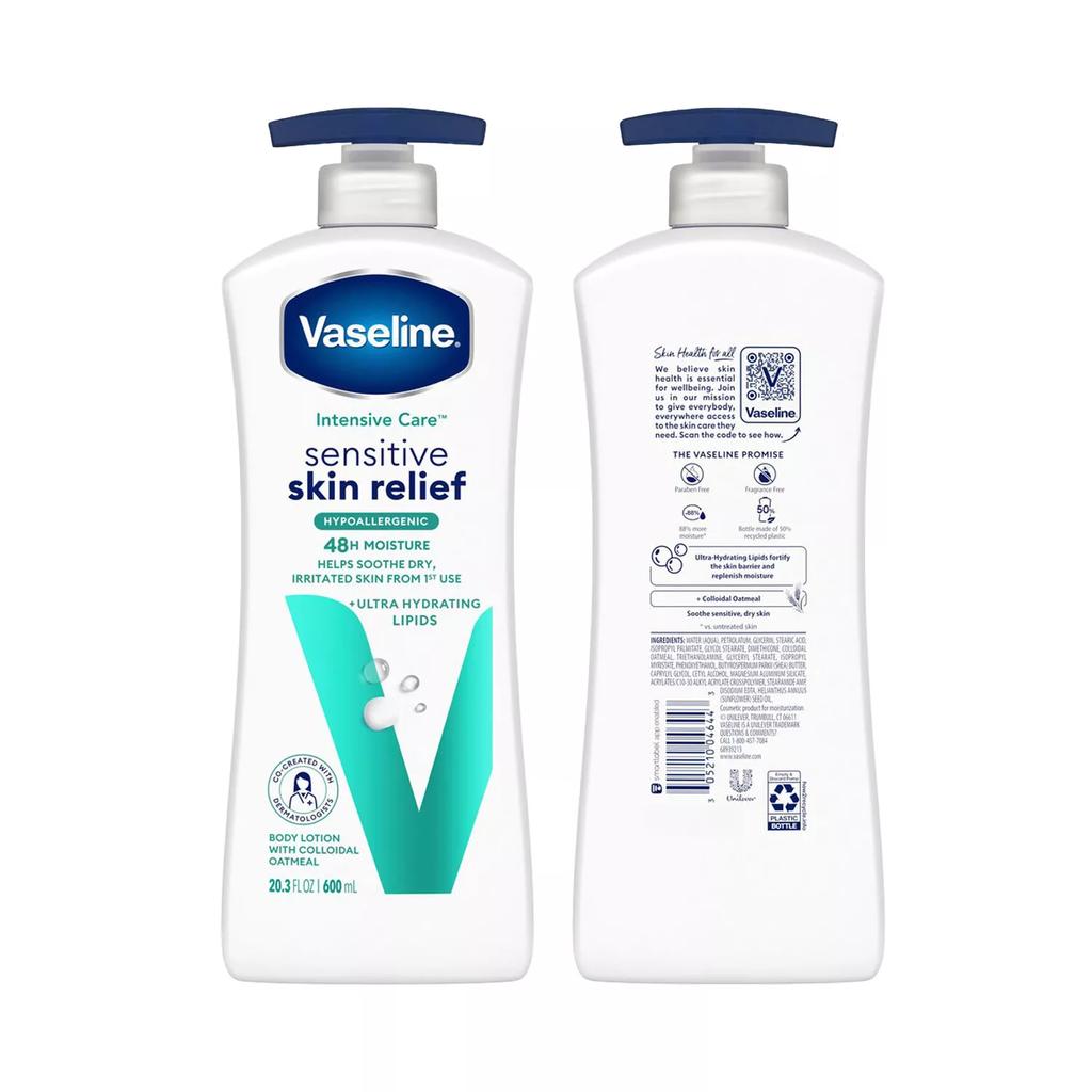 Nawilżający balsam do ciała dla skóry wrażliwej Sensitive Vaseline 1sztuka