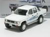 Toyota Hilux 4WD Pickup Double Cab SSR 1991 Model Diecast (White) LV-N256b [Tomix 1/64 Car] [Tomica Time]