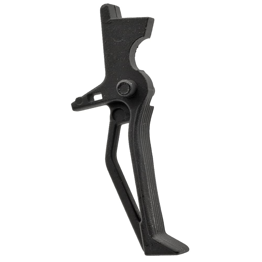 Ryohin Buhin Tokyo Marui APS CNC RAF Straight Trigger for M4/M16 Series Electric Guns, Black