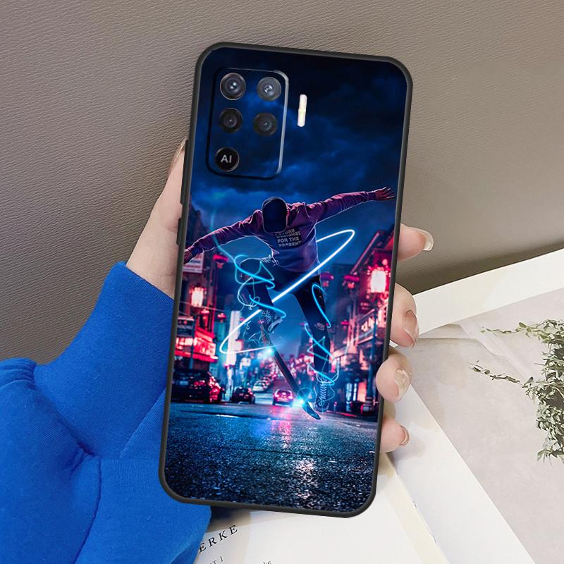 

Cool Skate Case For Oppo A76 A16 A96 A17 A18 A60 A80 A40 A38 A58 A78 A98 A94 A74 A54 A15 A57 A77 A5 Pro OPPO A17