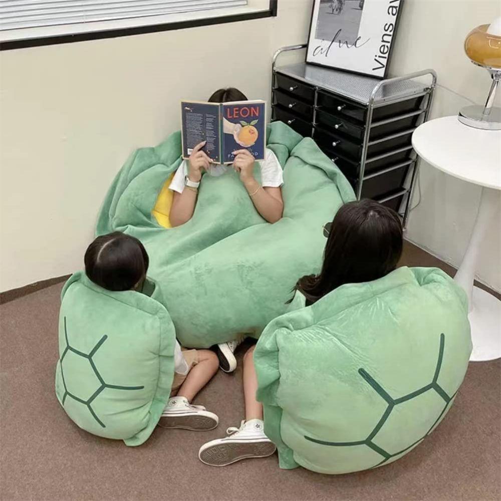 Lustige Extra Große Tragbare Schildkrötenpanzer Kissen Beschwerte Kuscheltier Kostüm Plüschtier Lustige Verkleidung, Geschenk für Kinder Erwachsene
