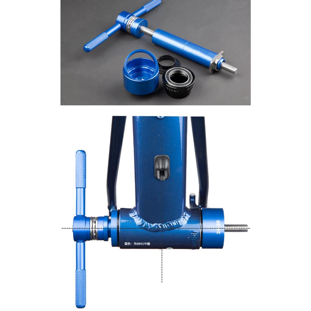 Bicycles Bottom Bracket Install and Removal Tool Set Bearing Press Tool Bike Bottom Bracket Remover Bike Removal Tool
