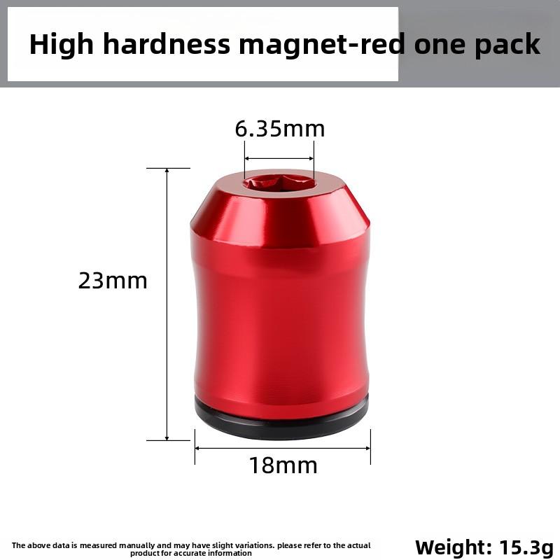 1/5Pcs Magnetic Screw Rings Magnetized Ring Screwdriver Bits Aluminum Alloy 1/4 Inch Shank Screw Bit Magnetic Magnetizer