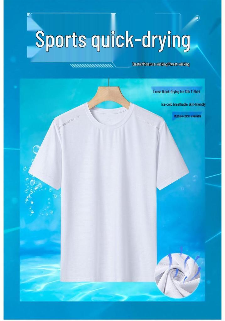 Quick-Dry Breathable Summer 2023 Sportswear T-Shirt, Short Sleeve, Plus Size, Couple Style