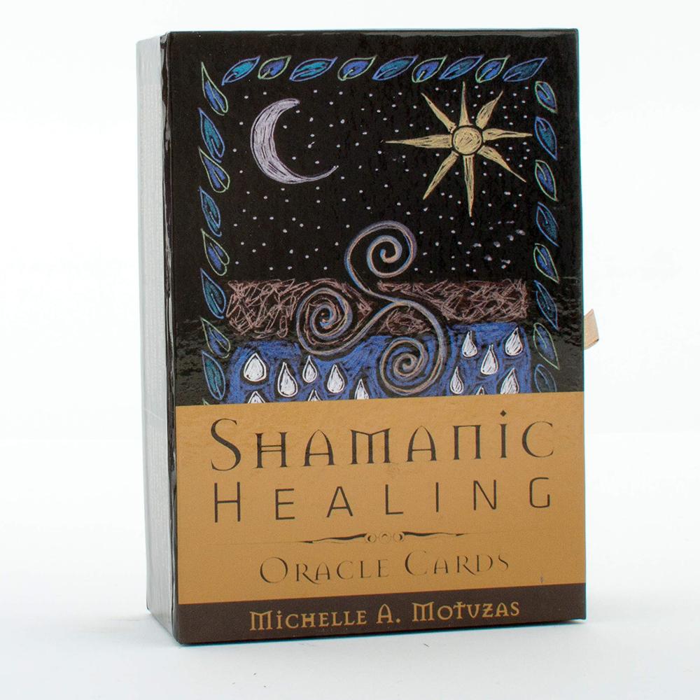 Super Shamanic Healing Oracle Cards 44 karet Balíček Tarot Anglická verze Věštění desková hra