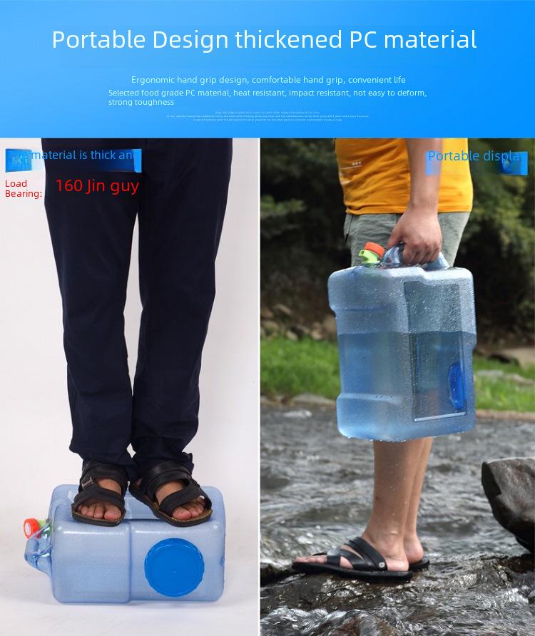 Large Capacity Outdoor Car Water Storage Tank for Drinking and Household Use