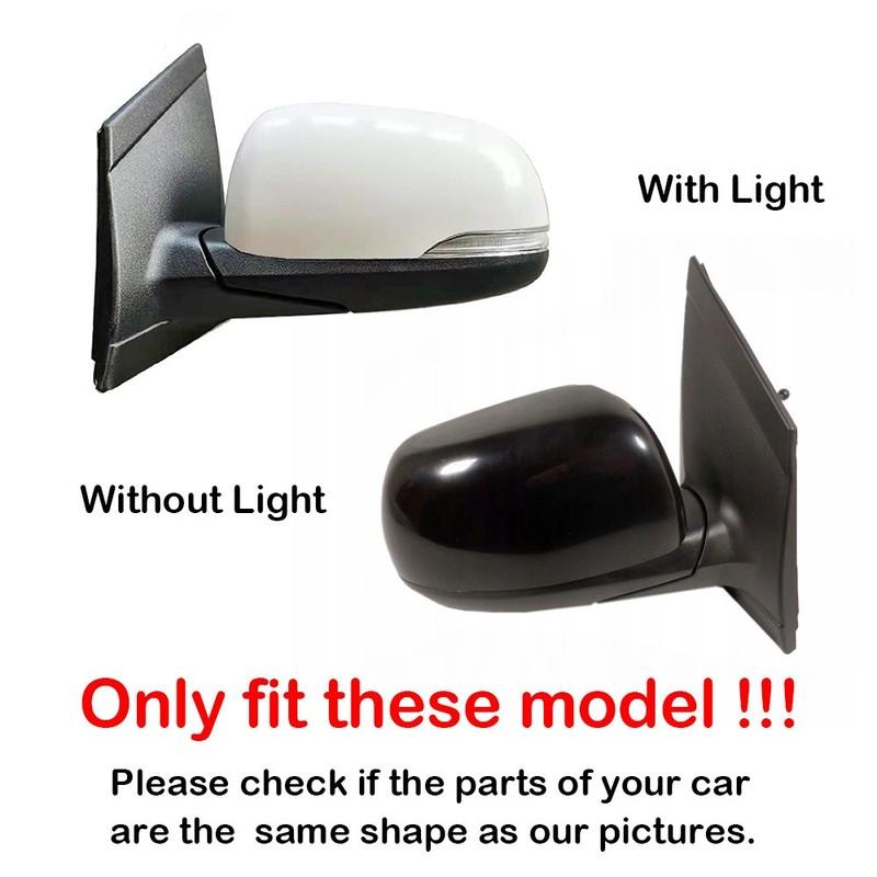 OX Horn Door Mirror Cover For Kia Picanto Mroning 2012-2025 Glossy Black Carbon Fiber Car Rearview Accessories Decoration