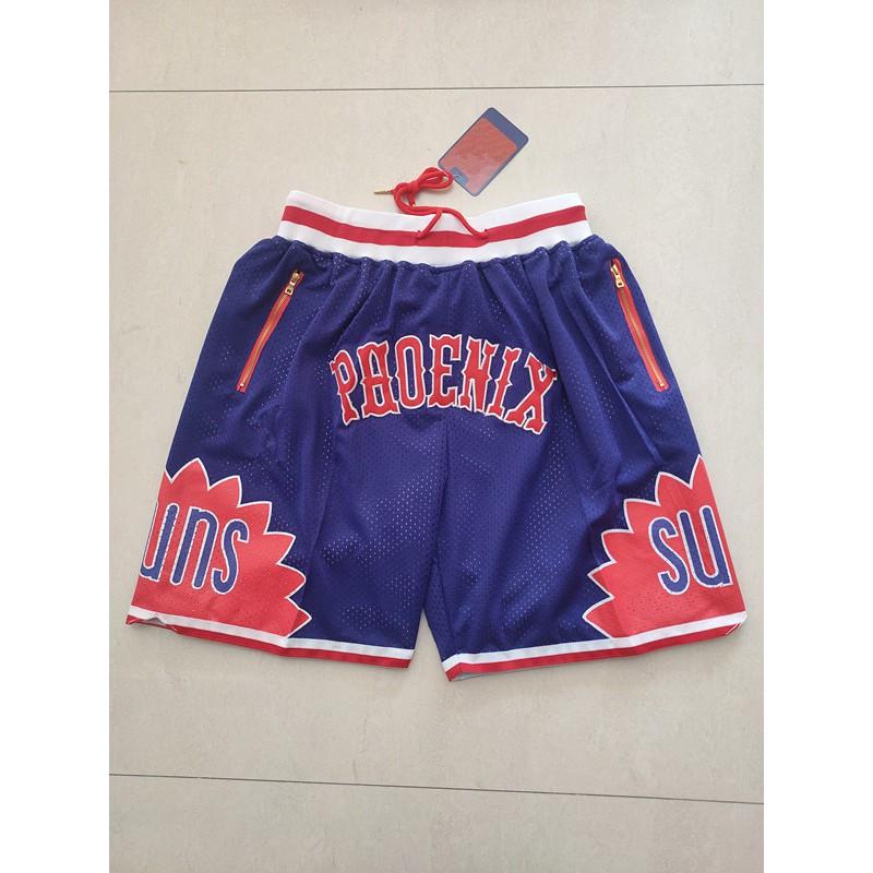 Mens Womens Basketball Shorts With Pocket NBA Team Inspired Sportswear Running Gym Training