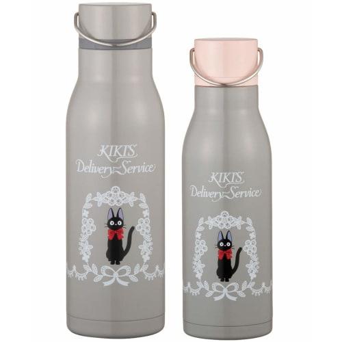 Skater Sports Bottle, Insulated Stainless Steel Water Bottle, Jiji, Lace, Kiki's Delivery Service, Studio Ghibli Design, 600ml, SSW6N