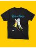 T-shirt with Rick and Morty Print