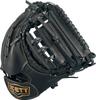 ZETT Youth Baseball Softball Ground Black BJCB76522F Catcher's Mitt, Hero, Left-Handed Throw, (1900),