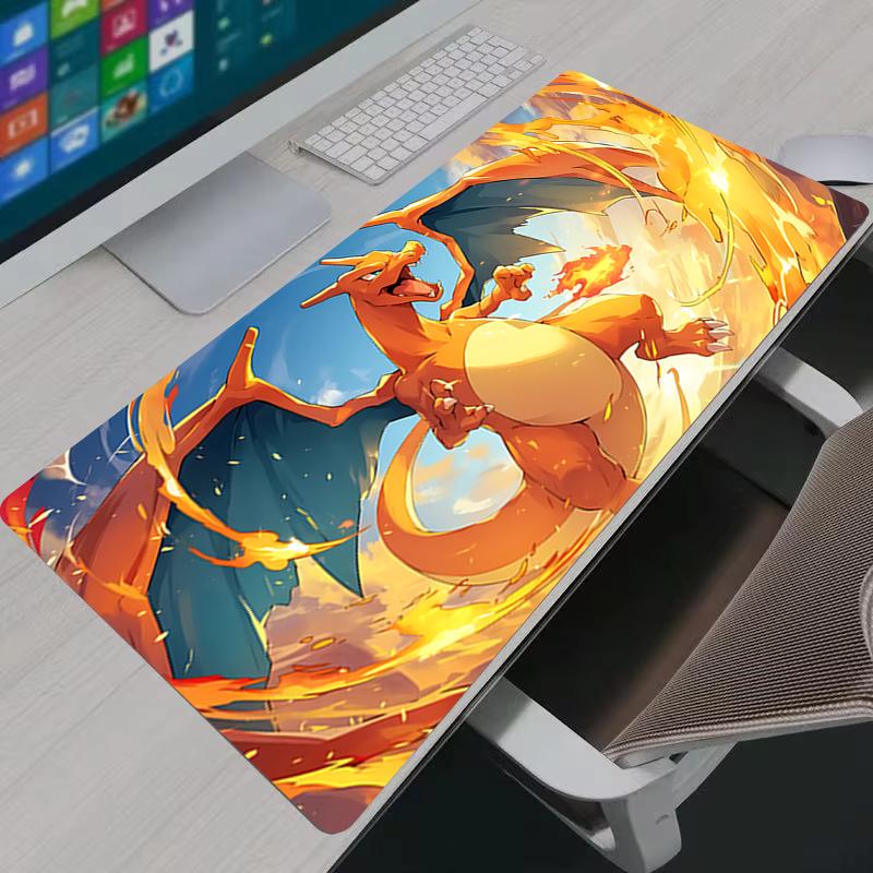 Mousepad XXL Eevee Computer Keyboard Mouse Pad Computer Gaming Accessories Table Desk Mat Anime Pokemon Mewtwo Gamer Carpet