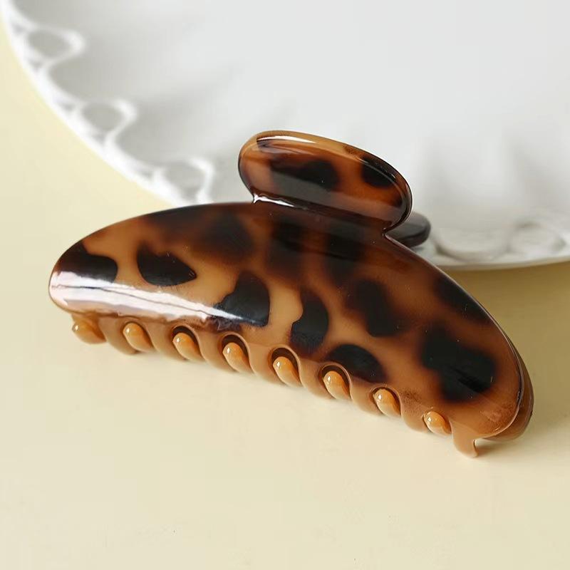 Simple Temperament Semi-circular Arc Hairpin Female Summer Fashion All-match Shark Clip Hairpin High-end Sense of Plate Hair Clip Headdress