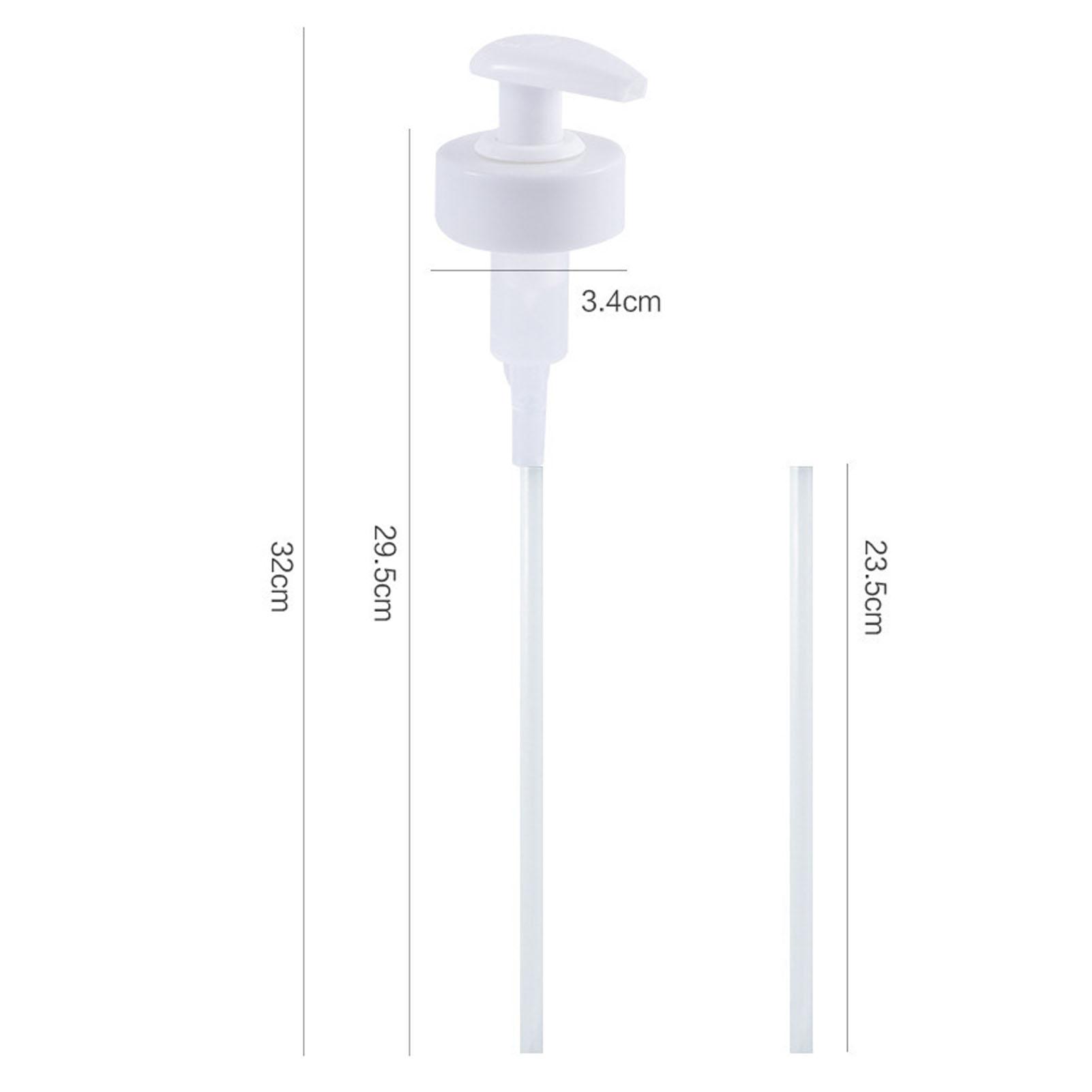 

Насос-дозатор для галлонов, дозатор для бутылок с приправами, пластиковые кухонные принадлежности для дома, белый калибр 3.4cm / 1.3in белый