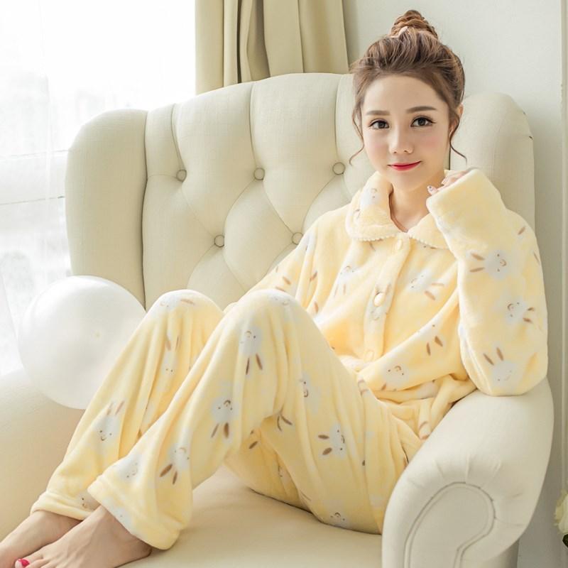 Coral Fleece Women's Pajamas Women's Homewear