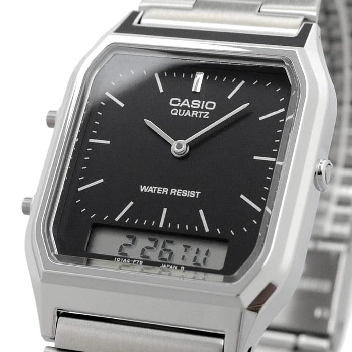 Casio AQ-230A-1DMQ Analog-Digital Quartz Watch - Black