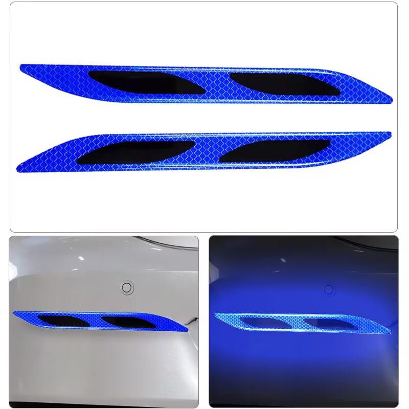 Car Door Handle & Bumper Protector Film - Anti-Scratch Decorative Sticker for Front, Rear, and Wheel Arch