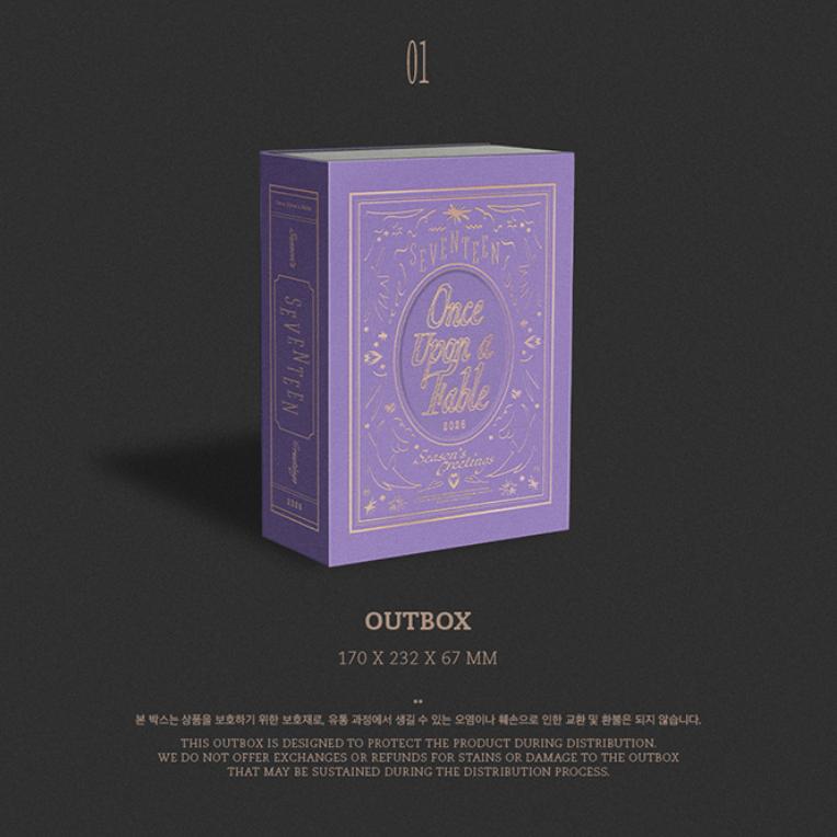 2. předobjednávka SEVENTEEN 2026 Season's Greetings nebo Nástěnný kalendář & Weverse POB