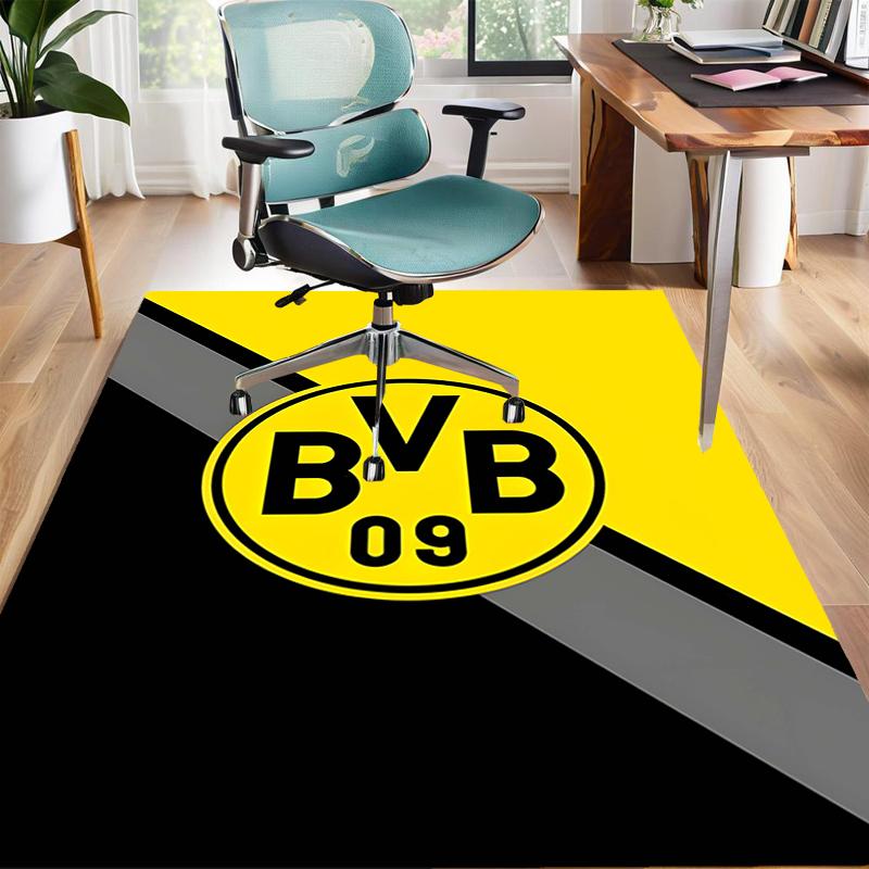 1 Stück Fußballteam-Design Teppich - Rutschfest, Weich & Gemütlich Fußmatte für Wohnzimmer, Schlafzimmer, Büro - Dekoteppich für Innen/Außen